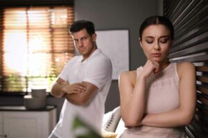 A wife is trying to help husband get into an addiction treatment.