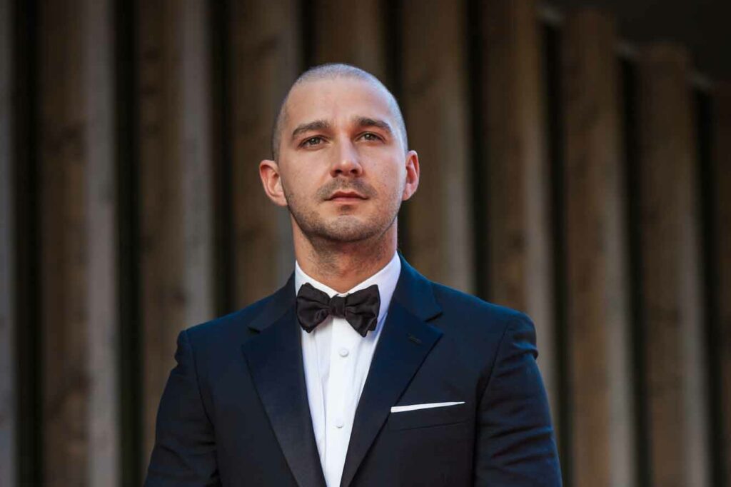 Venice, Italy - September 6, 2015: actor Shia LaBeouf attends a premiere for Man Down during the 72nd Venice Film Festival — Photo by tanka_v