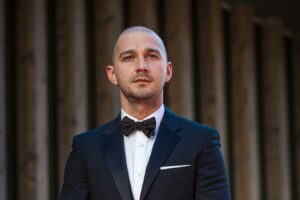 Venice, Italy - September 6, 2015: actor Shia LaBeouf attends a premiere for Man Down during the 72nd Venice Film Festival — Photo by tanka_v